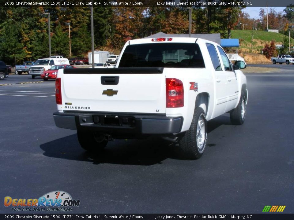 2009 Chevrolet Silverado 1500 LT Z71 Crew Cab 4x4 Summit White / Ebony Photo #15