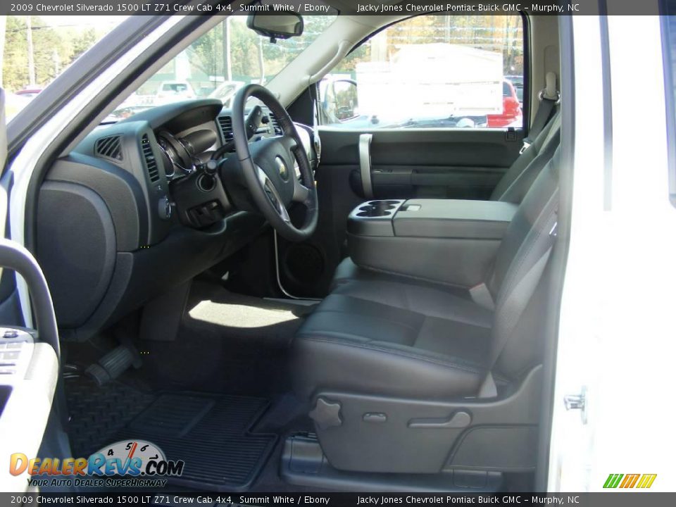 2009 Chevrolet Silverado 1500 LT Z71 Crew Cab 4x4 Summit White / Ebony Photo #16