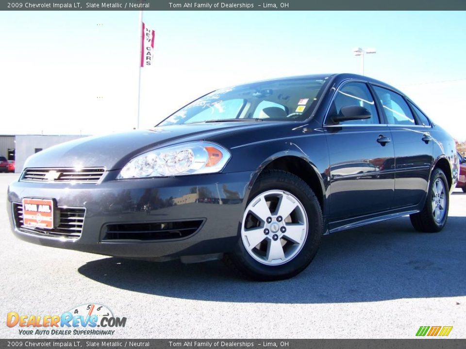 2009 Chevrolet Impala LT Slate Metallic / Neutral Photo #5