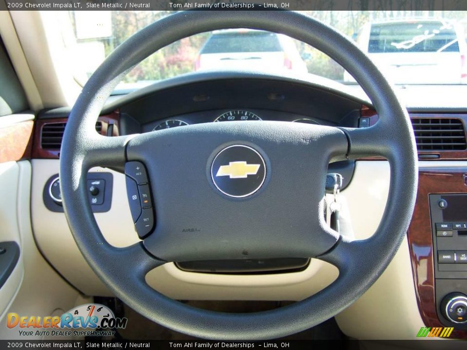 2009 Chevrolet Impala LT Slate Metallic / Neutral Photo #16