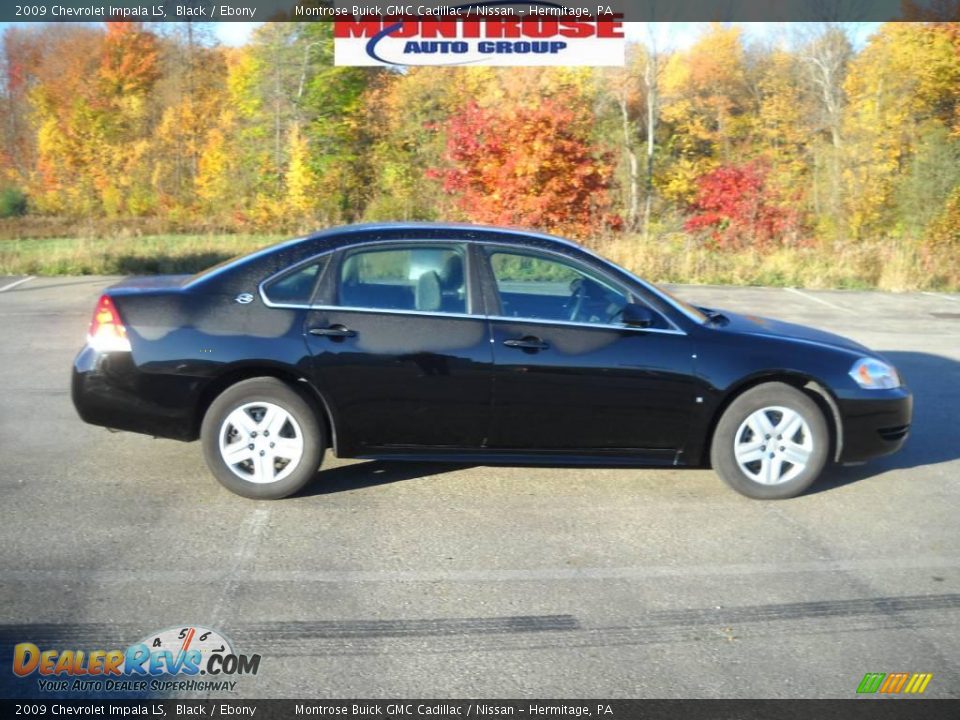 2009 Chevrolet Impala LS Black / Ebony Photo #1