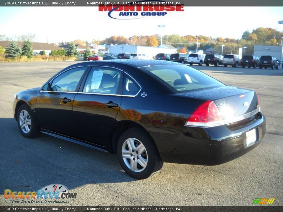 2009 Chevrolet Impala LS Black / Ebony Photo #6
