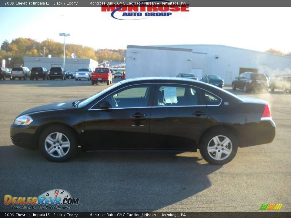 2009 Chevrolet Impala LS Black / Ebony Photo #7