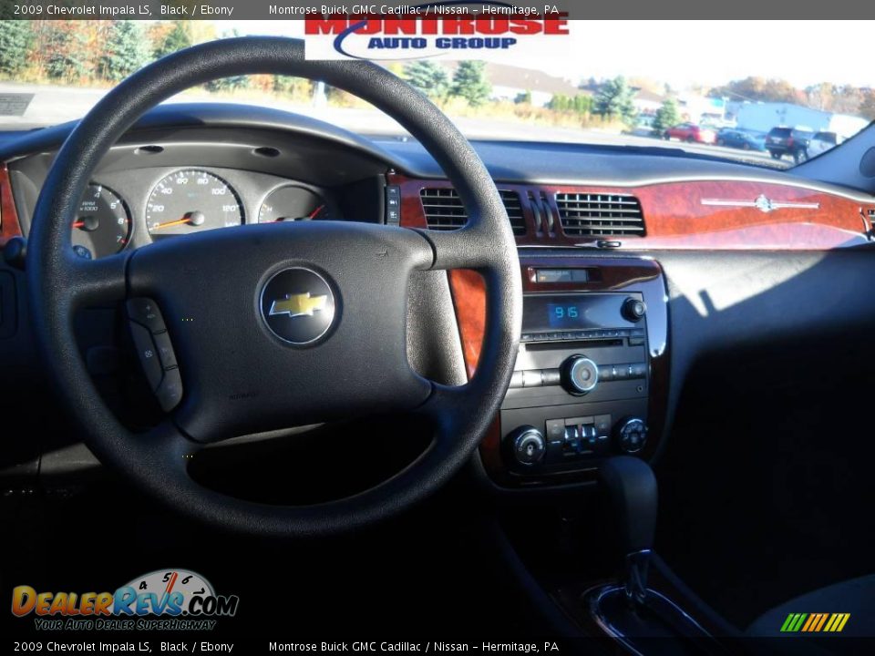 2009 Chevrolet Impala LS Black / Ebony Photo #13