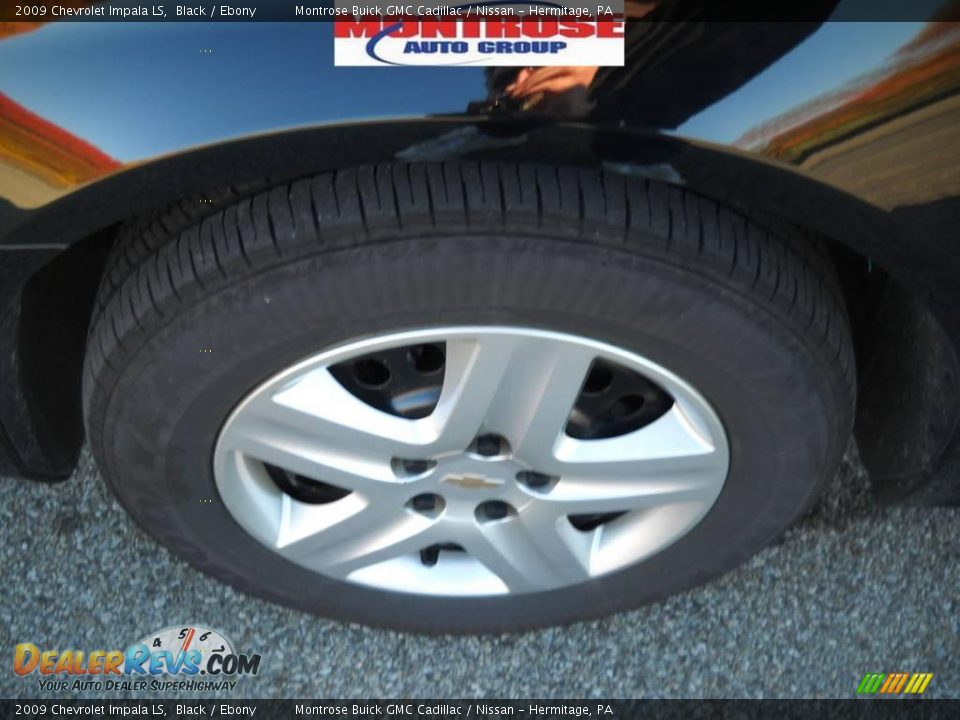 2009 Chevrolet Impala LS Black / Ebony Photo #18