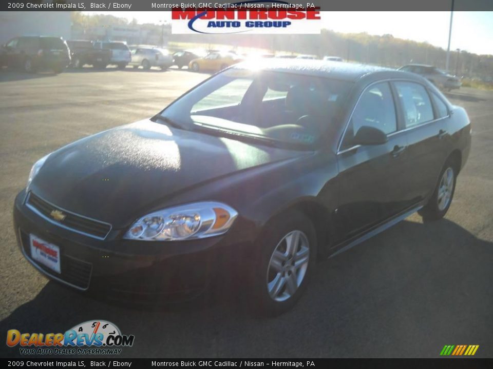2009 Chevrolet Impala LS Black / Ebony Photo #20