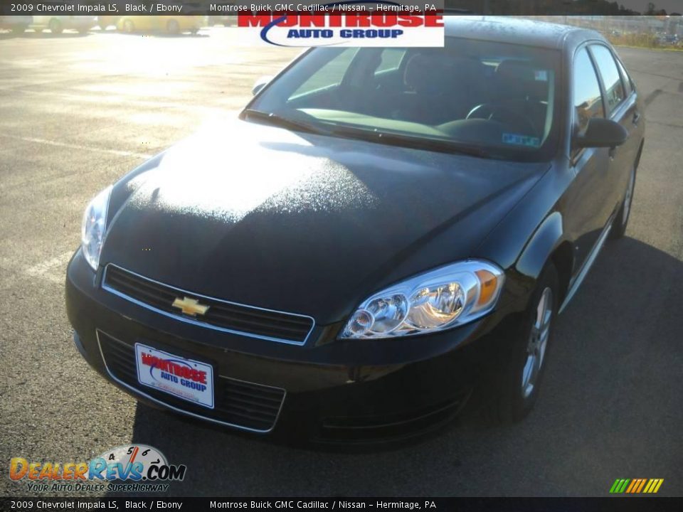 2009 Chevrolet Impala LS Black / Ebony Photo #21