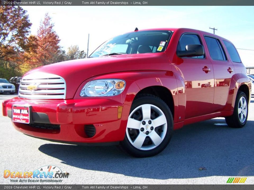 2009 Chevrolet HHR LS Victory Red / Gray Photo #4