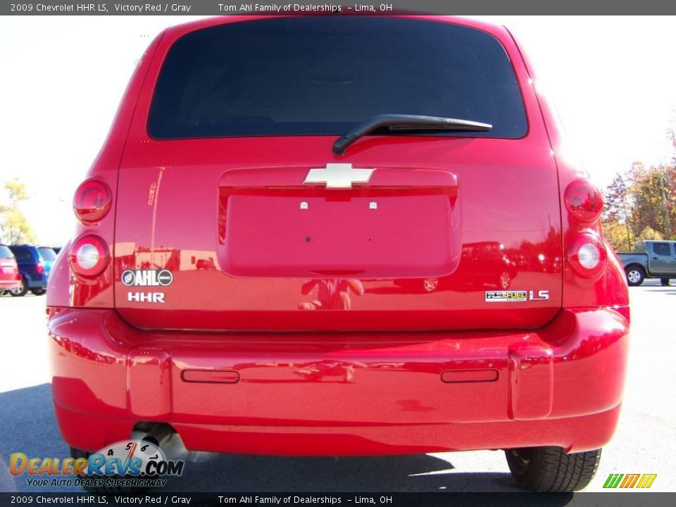 2009 Chevrolet HHR LS Victory Red / Gray Photo #5