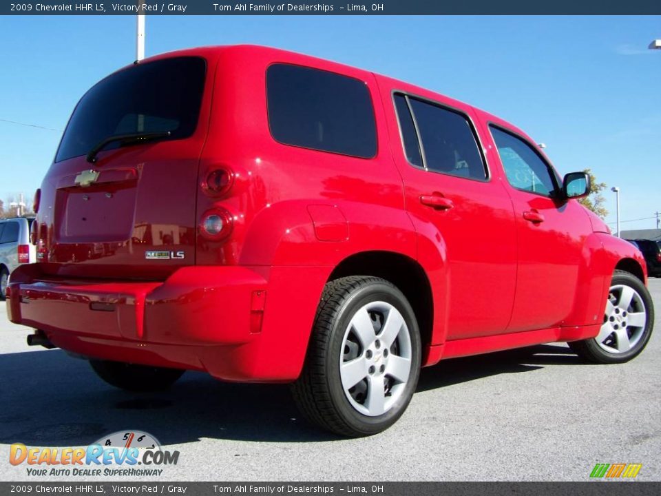 2009 Chevrolet HHR LS Victory Red / Gray Photo #6