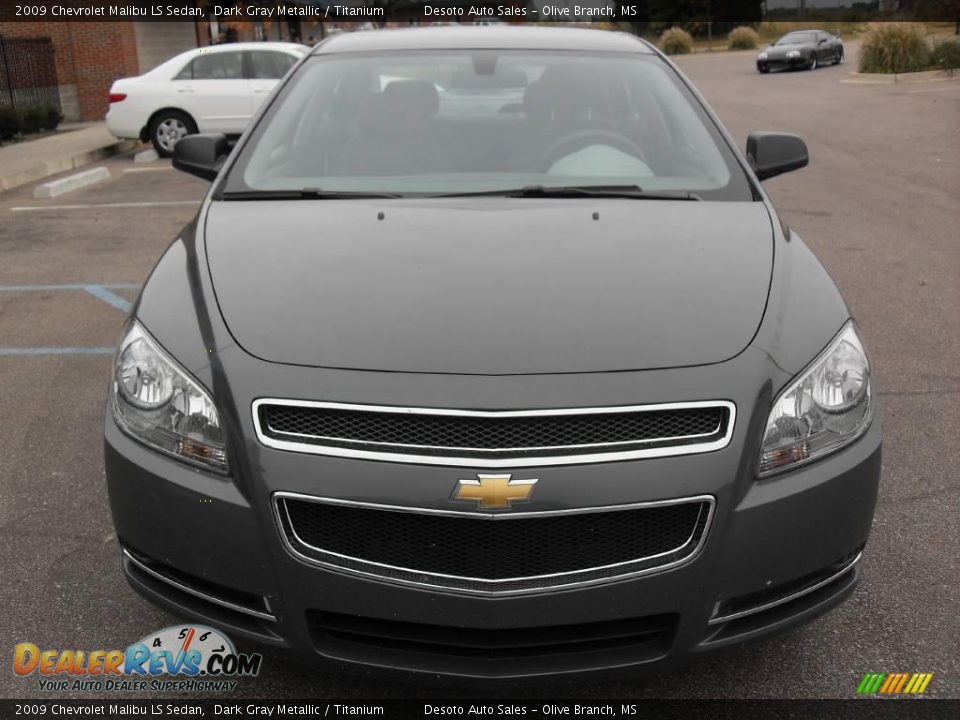 2009 Chevrolet Malibu LS Sedan Dark Gray Metallic / Titanium Photo #3