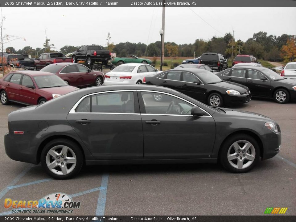 2009 Chevrolet Malibu LS Sedan Dark Gray Metallic / Titanium Photo #5