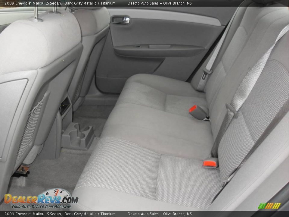 2009 Chevrolet Malibu LS Sedan Dark Gray Metallic / Titanium Photo #14