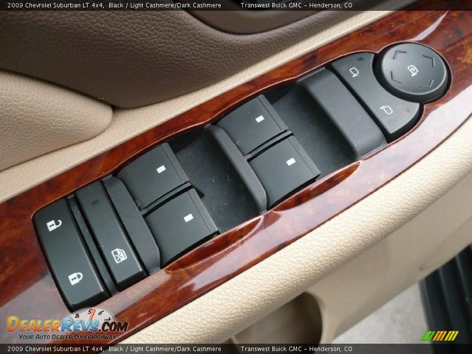 2009 Chevrolet Suburban LT 4x4 Black / Light Cashmere/Dark Cashmere Photo #8