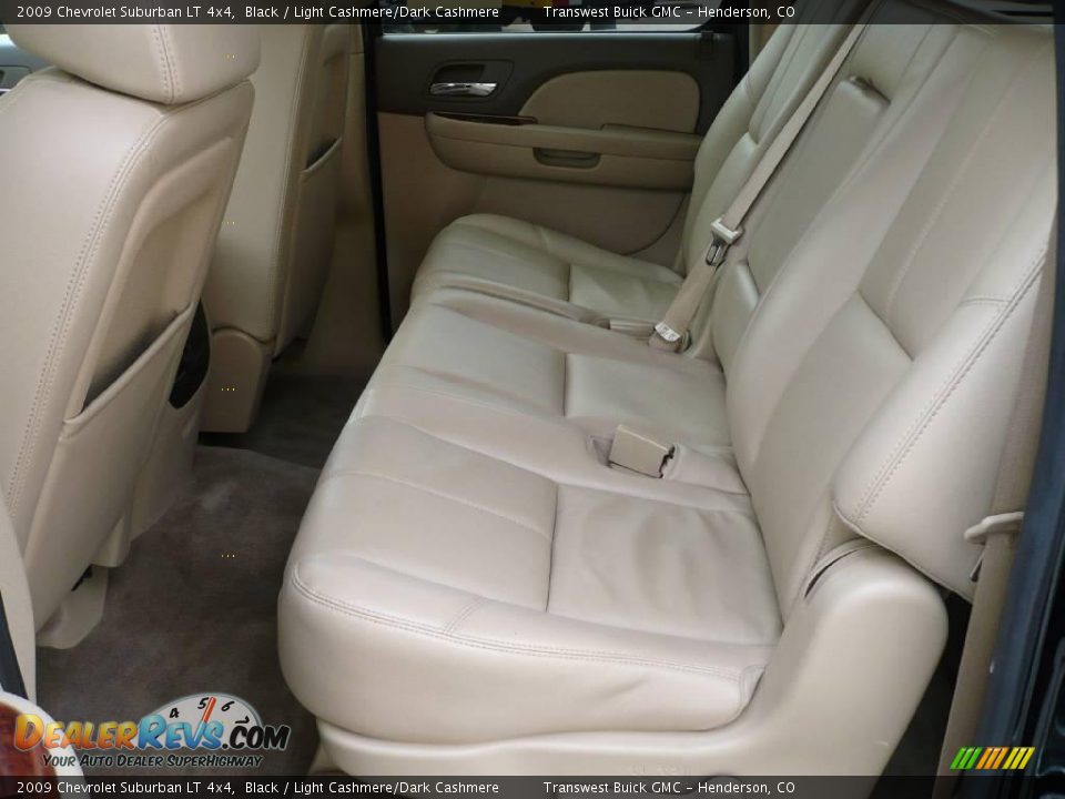 2009 Chevrolet Suburban LT 4x4 Black / Light Cashmere/Dark Cashmere Photo #10