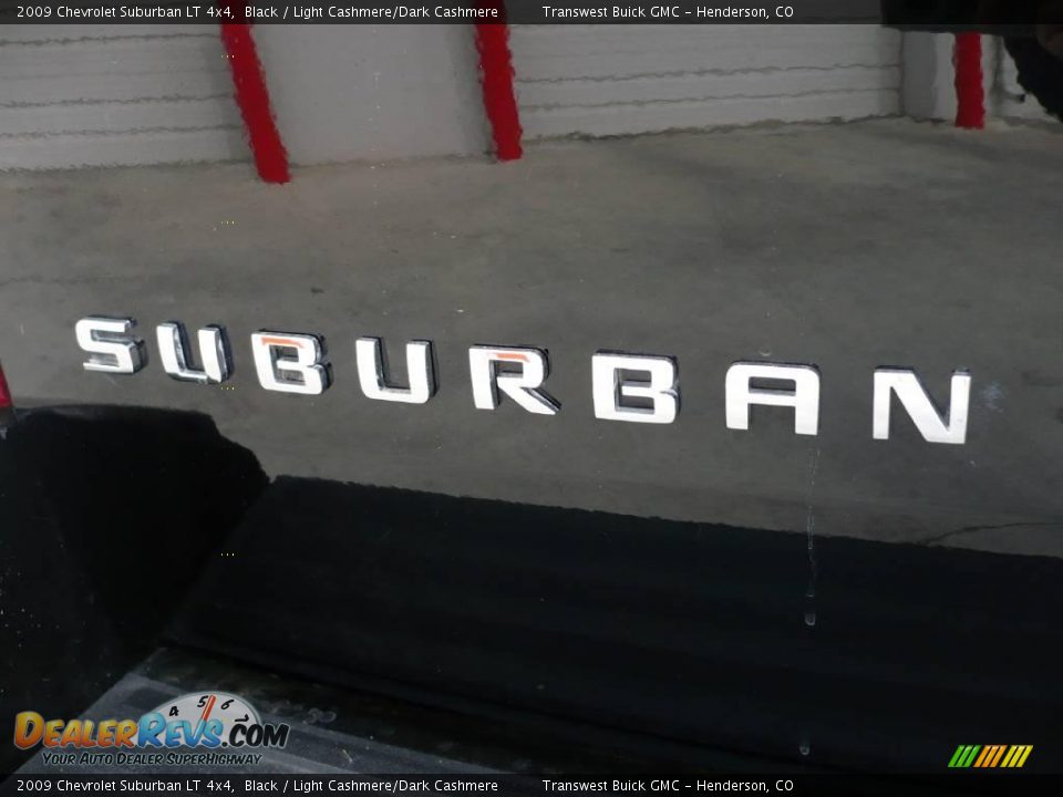 2009 Chevrolet Suburban LT 4x4 Black / Light Cashmere/Dark Cashmere Photo #12