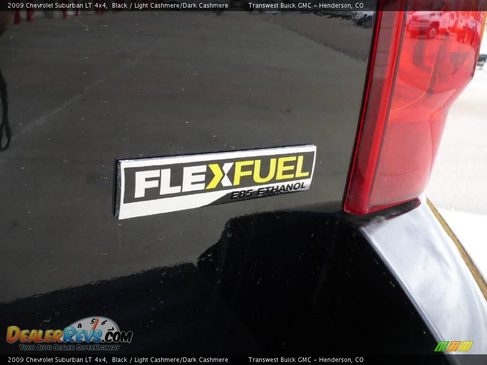 2009 Chevrolet Suburban LT 4x4 Black / Light Cashmere/Dark Cashmere Photo #14