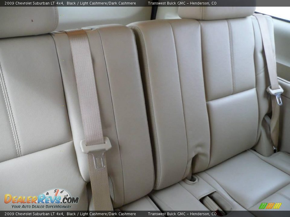 2009 Chevrolet Suburban LT 4x4 Black / Light Cashmere/Dark Cashmere Photo #18