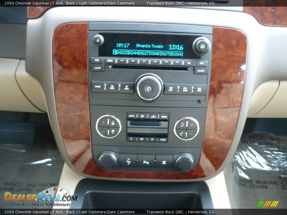 2009 Chevrolet Suburban LT 4x4 Black / Light Cashmere/Dark Cashmere Photo #21