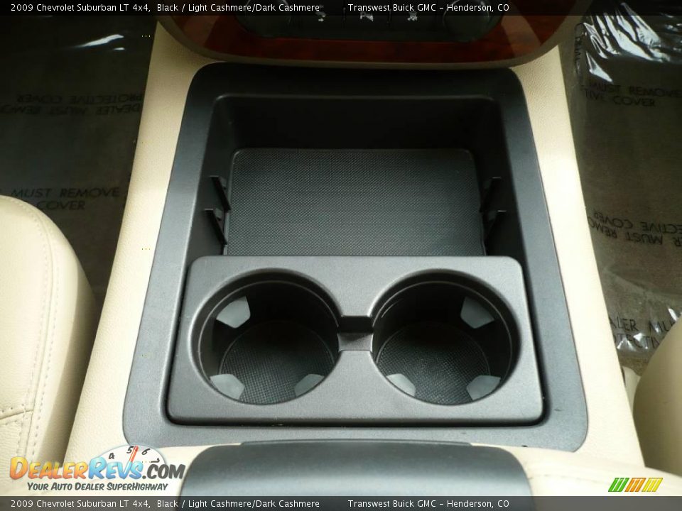 2009 Chevrolet Suburban LT 4x4 Black / Light Cashmere/Dark Cashmere Photo #22