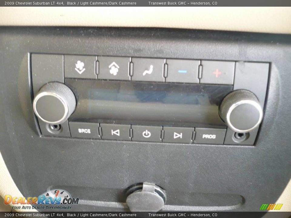 2009 Chevrolet Suburban LT 4x4 Black / Light Cashmere/Dark Cashmere Photo #23