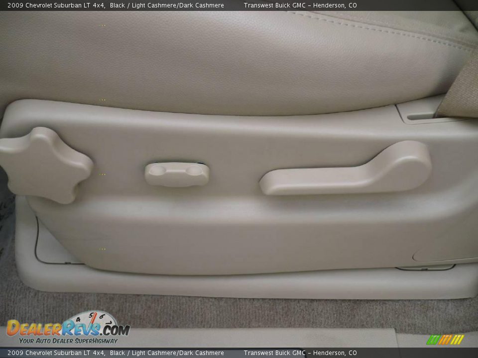 2009 Chevrolet Suburban LT 4x4 Black / Light Cashmere/Dark Cashmere Photo #25