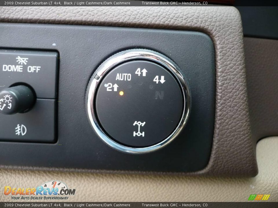 2009 Chevrolet Suburban LT 4x4 Black / Light Cashmere/Dark Cashmere Photo #26
