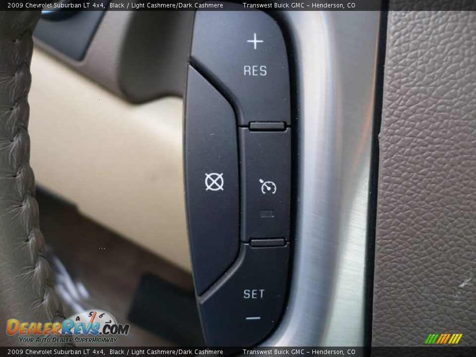 2009 Chevrolet Suburban LT 4x4 Black / Light Cashmere/Dark Cashmere Photo #27