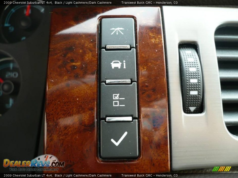 2009 Chevrolet Suburban LT 4x4 Black / Light Cashmere/Dark Cashmere Photo #30