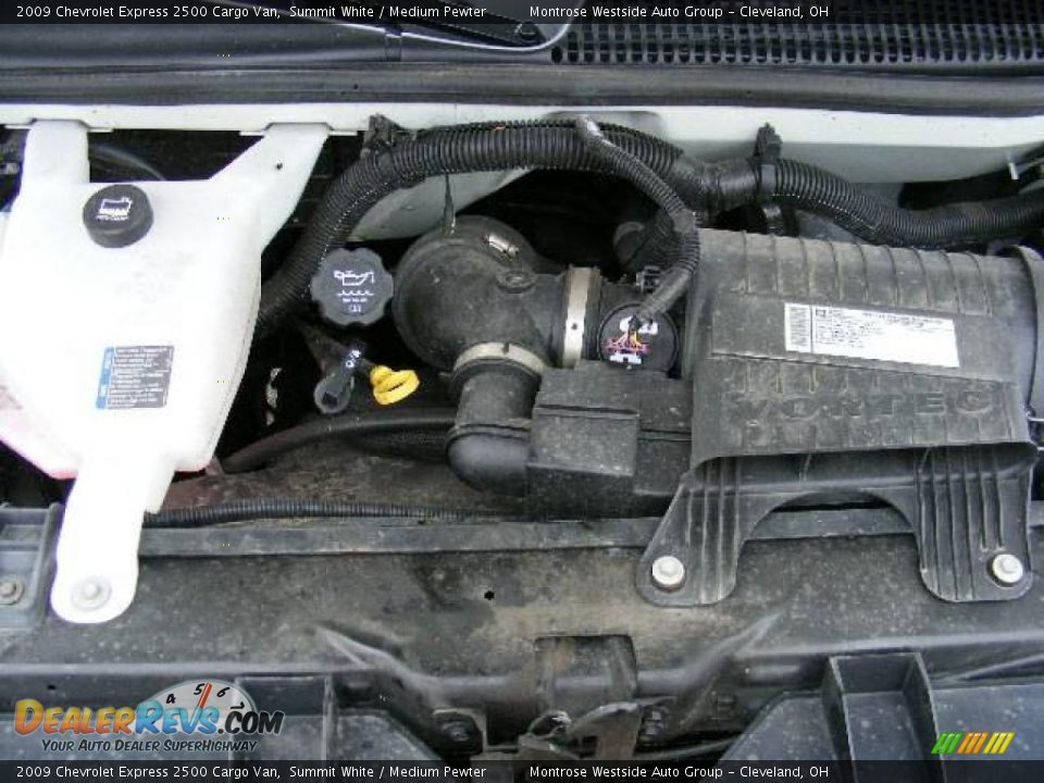 2009 Chevrolet Express 2500 Cargo Van Summit White / Medium Pewter Photo #27