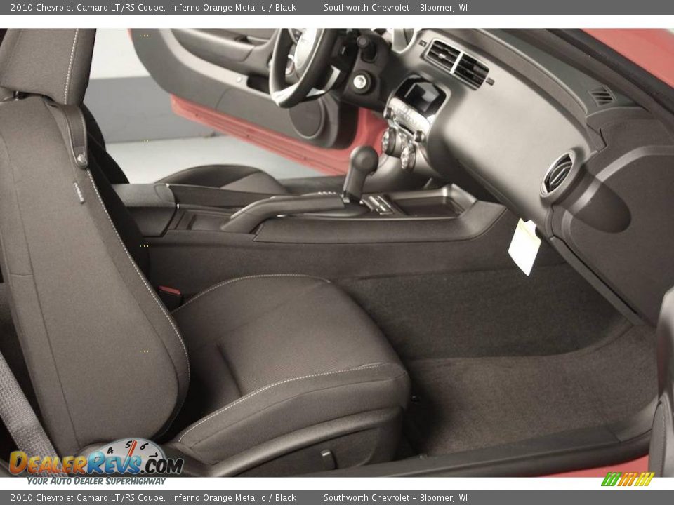 2010 Chevrolet Camaro LT/RS Coupe Inferno Orange Metallic / Black Photo #4