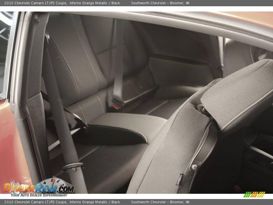 2010 Chevrolet Camaro LT/RS Coupe Inferno Orange Metallic / Black Photo #5