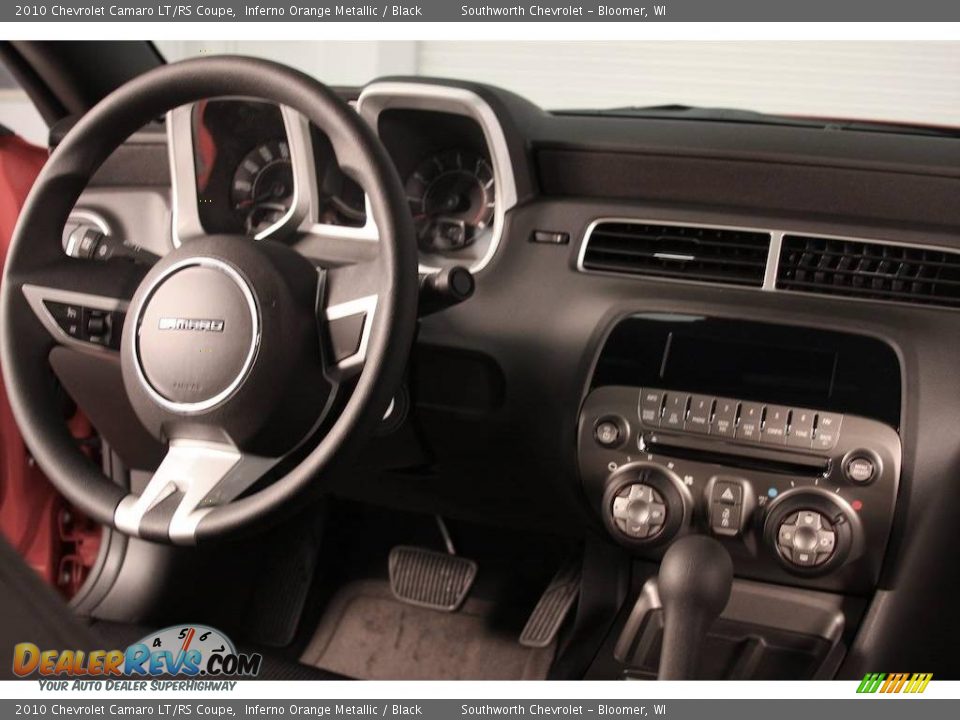 2010 Chevrolet Camaro LT/RS Coupe Inferno Orange Metallic / Black Photo #6