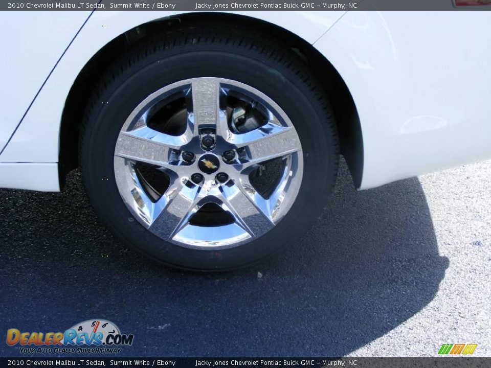 2010 Chevrolet Malibu LT Sedan Summit White / Ebony Photo #10