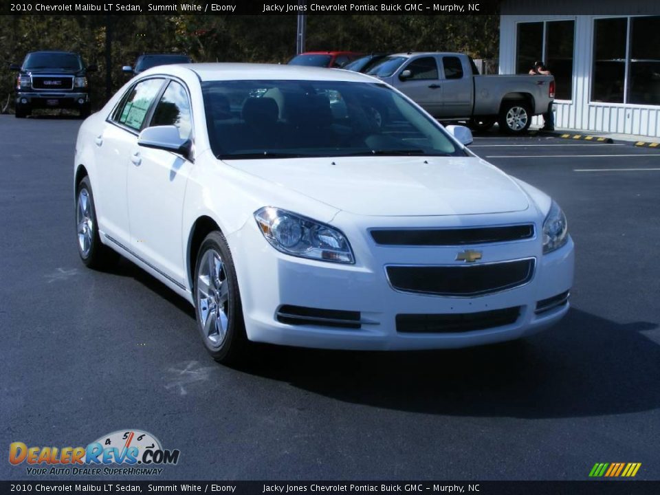 2010 Chevrolet Malibu LT Sedan Summit White / Ebony Photo #11