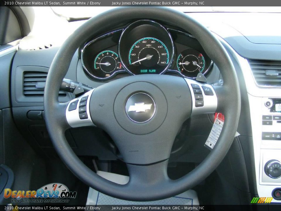 2010 Chevrolet Malibu LT Sedan Summit White / Ebony Photo #14
