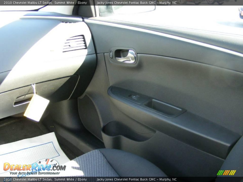 2010 Chevrolet Malibu LT Sedan Summit White / Ebony Photo #18