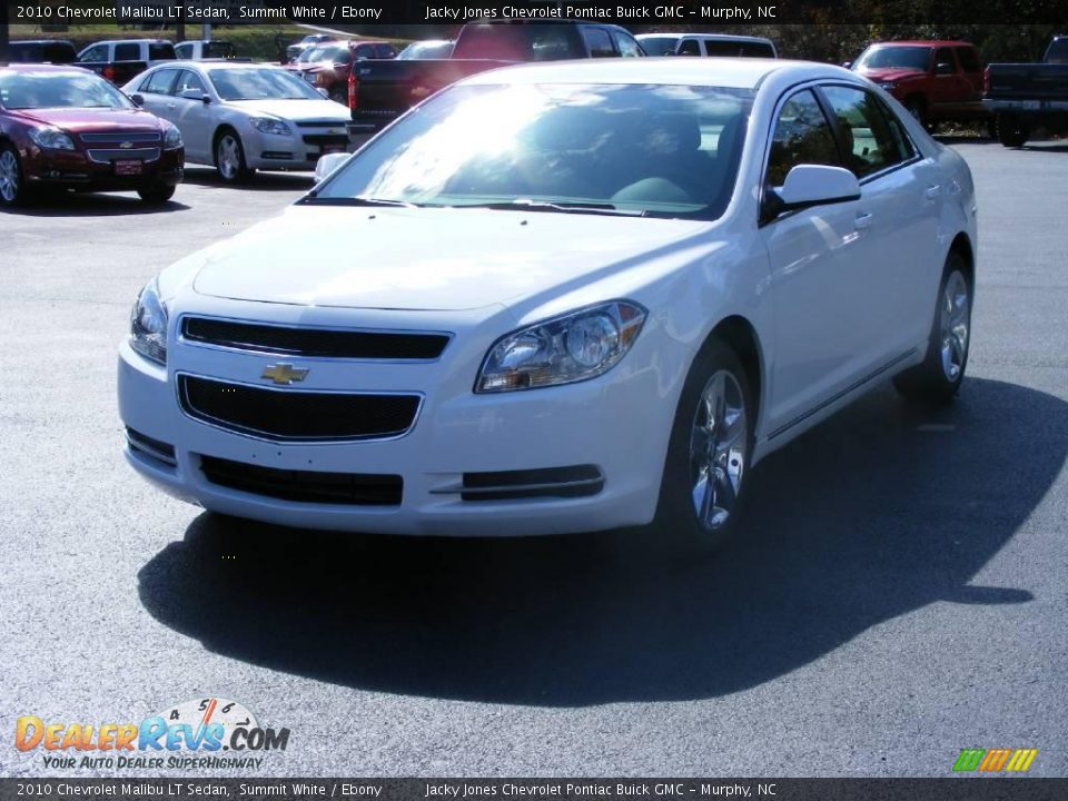 2010 Chevrolet Malibu LT Sedan Summit White / Ebony Photo #22