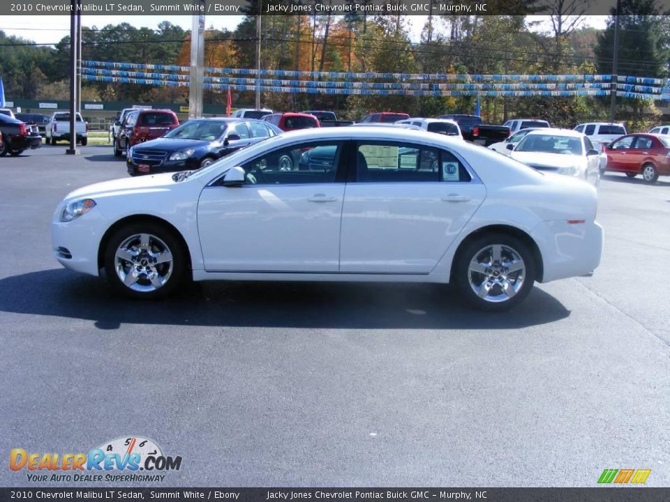 2010 Chevrolet Malibu LT Sedan Summit White / Ebony Photo #23