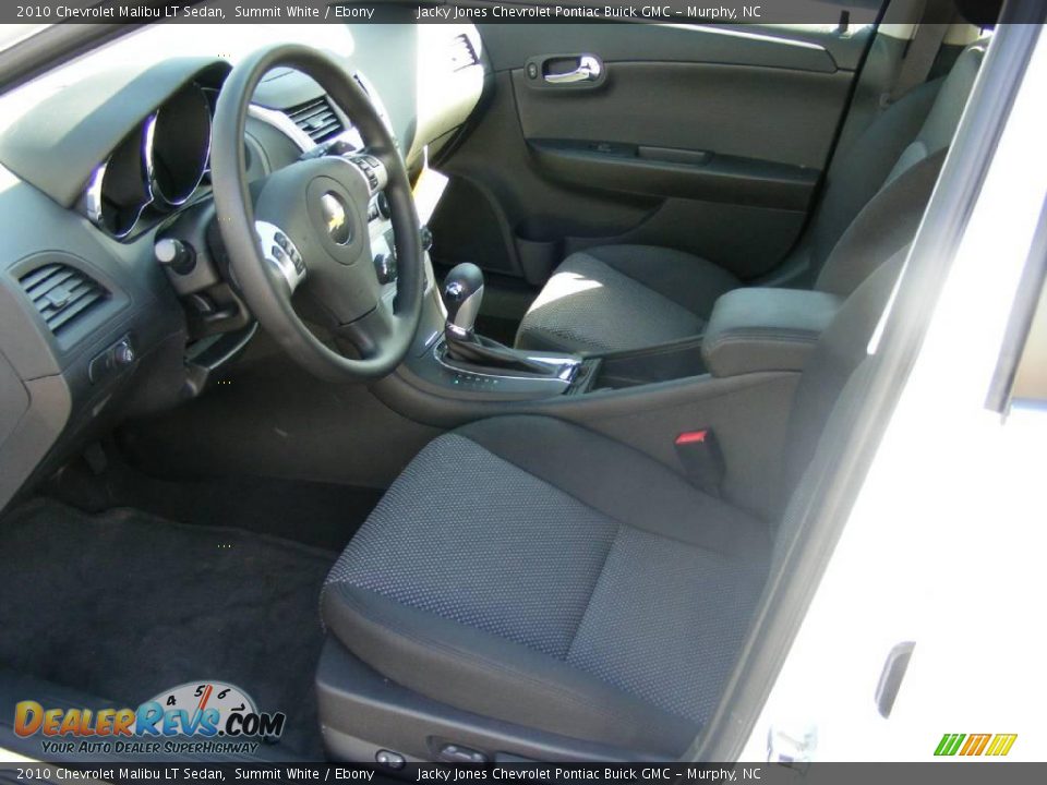 2010 Chevrolet Malibu LT Sedan Summit White / Ebony Photo #27