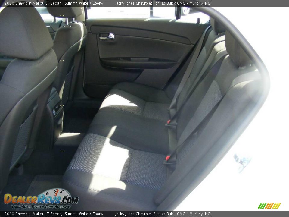 2010 Chevrolet Malibu LT Sedan Summit White / Ebony Photo #28