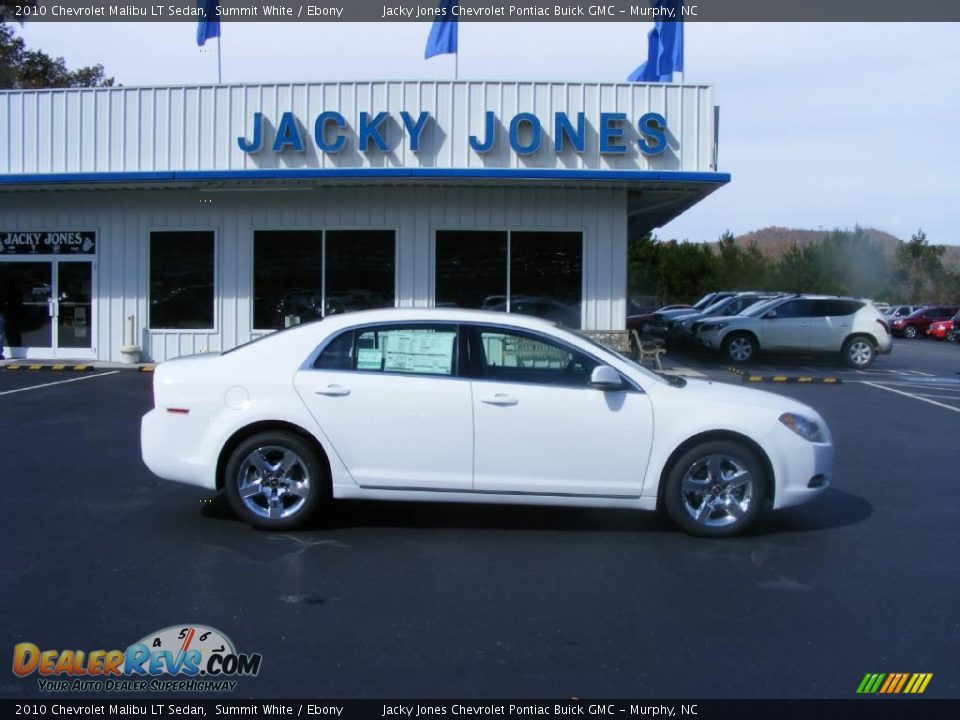 2010 Chevrolet Malibu LT Sedan Summit White / Ebony Photo #29
