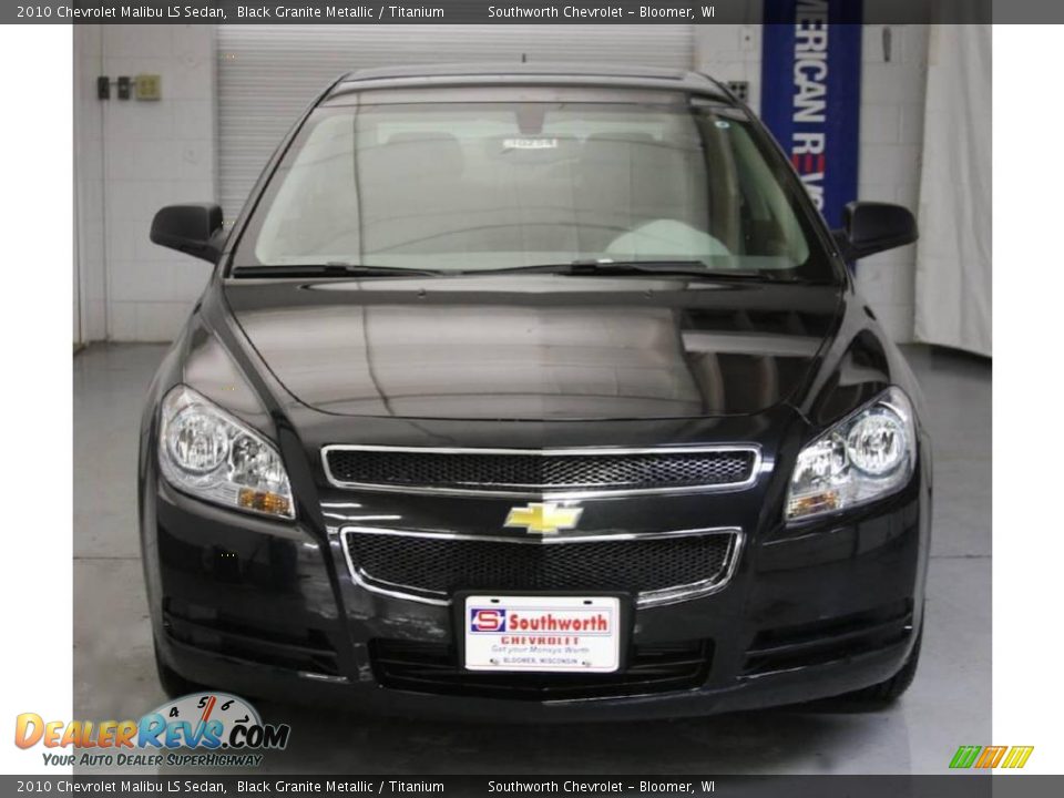 2010 Chevrolet Malibu LS Sedan Black Granite Metallic / Titanium Photo #2