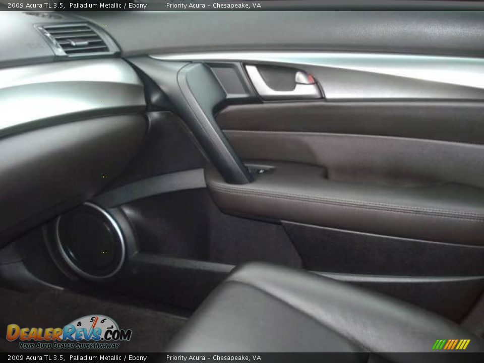 2009 Acura TL 3.5 Palladium Metallic / Ebony Photo #20