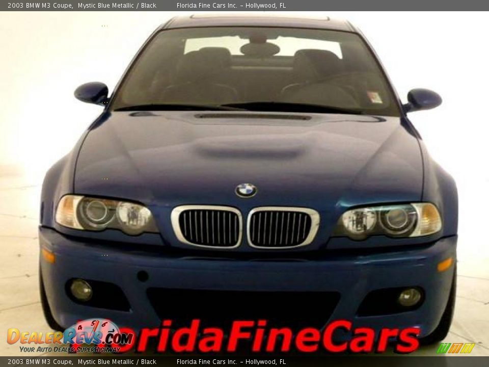 2003 BMW M3 Coupe Mystic Blue Metallic / Black Photo #5