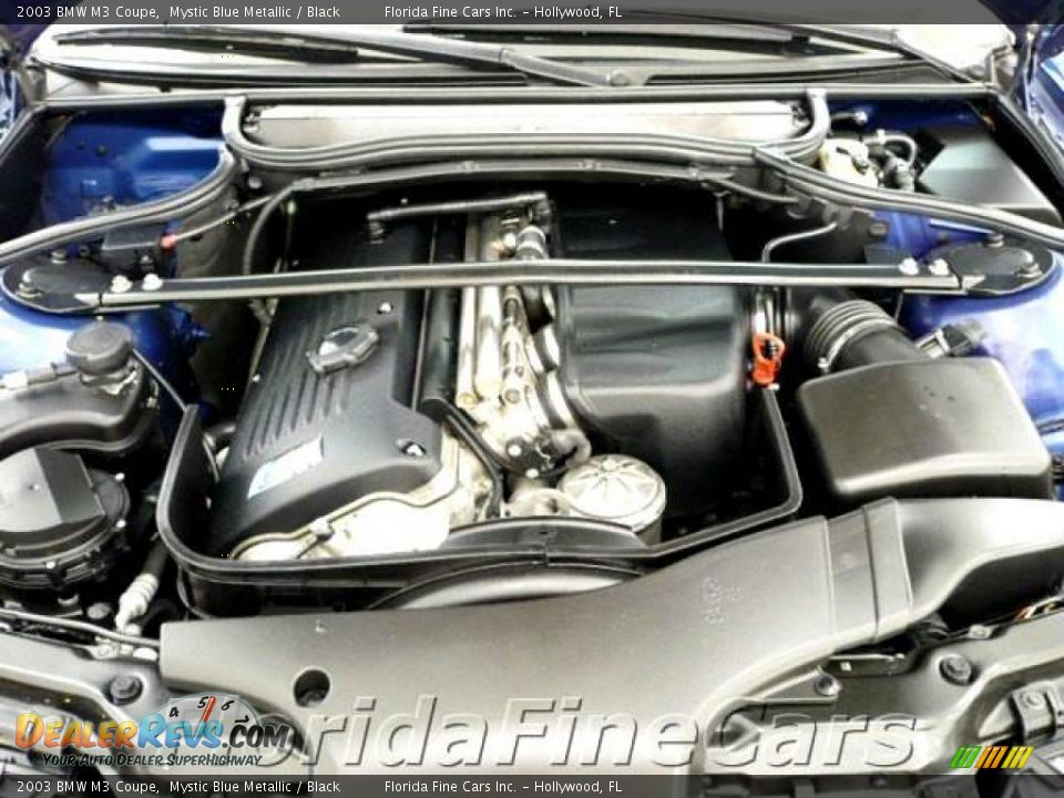 2003 BMW M3 Coupe Mystic Blue Metallic / Black Photo #9