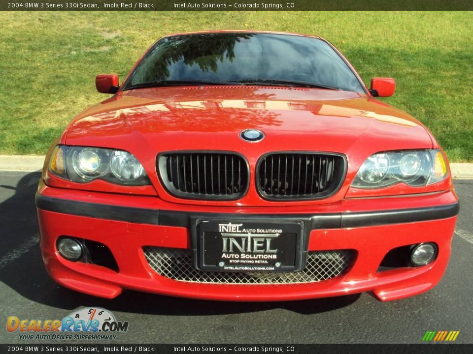 2004 BMW 3 Series 330i Sedan Imola Red / Black Photo #1
