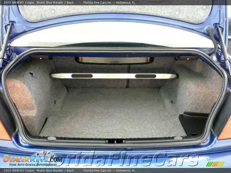 2003 BMW M3 Coupe Mystic Blue Metallic / Black Photo #10