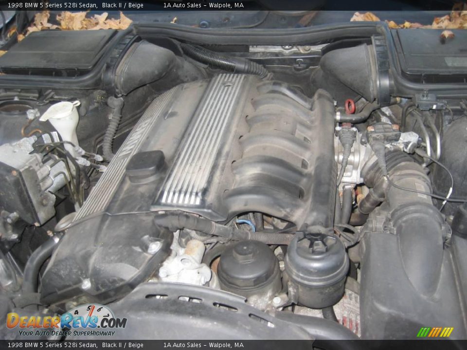 1998 BMW 5 Series 528i Sedan Black II / Beige Photo #19