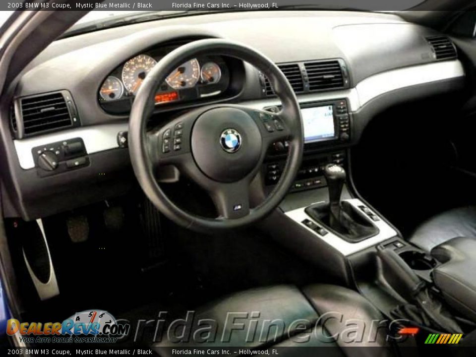 2003 BMW M3 Coupe Mystic Blue Metallic / Black Photo #11